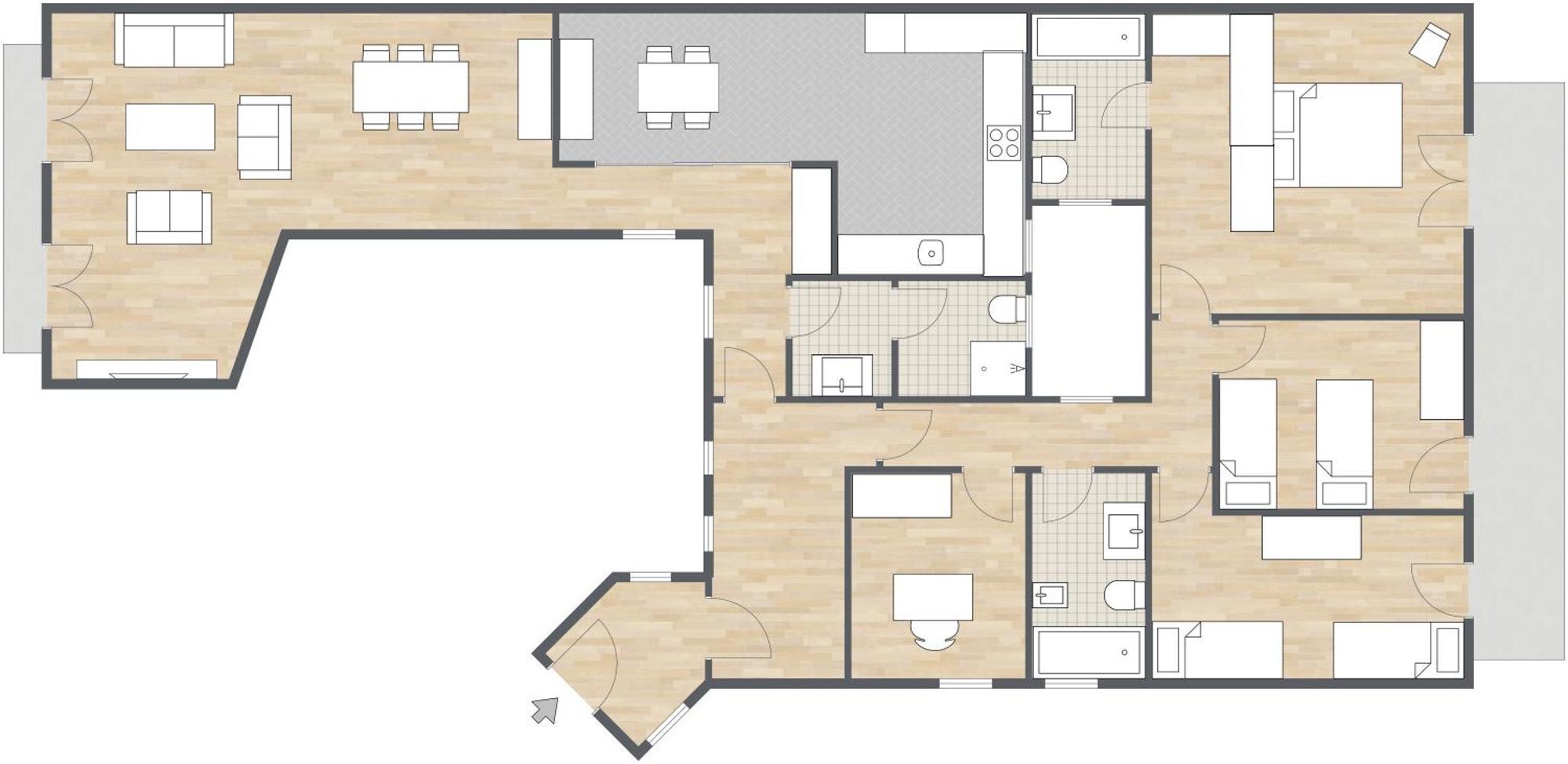 Aspasios Rambla Catalunya Apartments Barcelona Zimmer foto